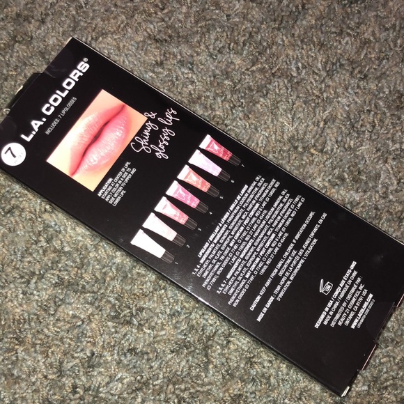 L.A. colors 7 pc set. NWT vanilla scent. Lipgloss - Picture 5 of 6